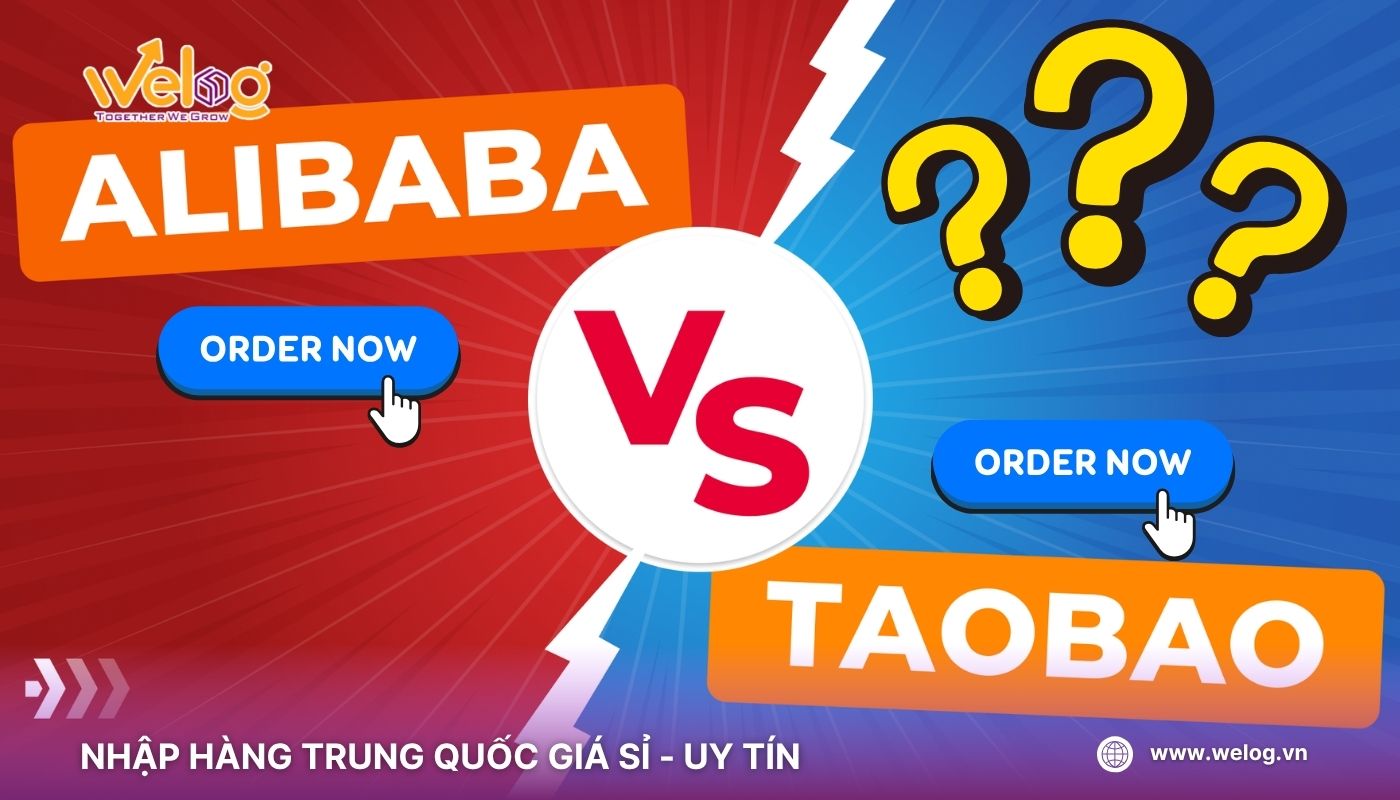 Nên mua hàng trên Alibaba hay Taobao
