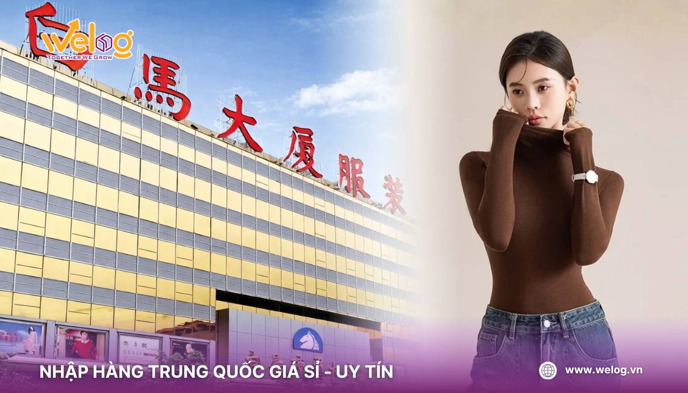 Đánh hàng áo giữ nhiệt trực tiếp tại chợ Trung Quốc