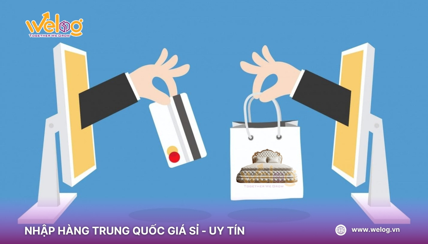 Sử dụng dịch vụ trung gian WeLog giúp việc nguồn hàng chăn ga gối Trung Quốc giá rẻ trở nên dễ dàng hơn