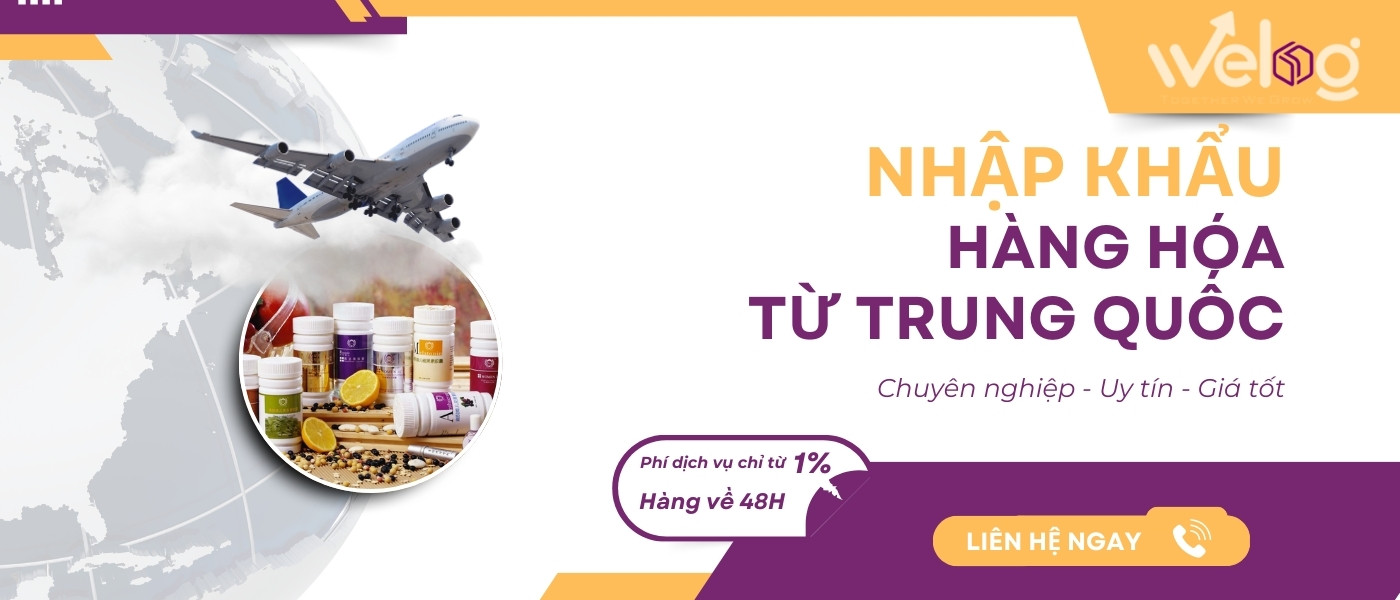 WeLog hỗ trợ nhập khẩu thực phẩm từ Trung Quốc nhanh chóng, giá tốt