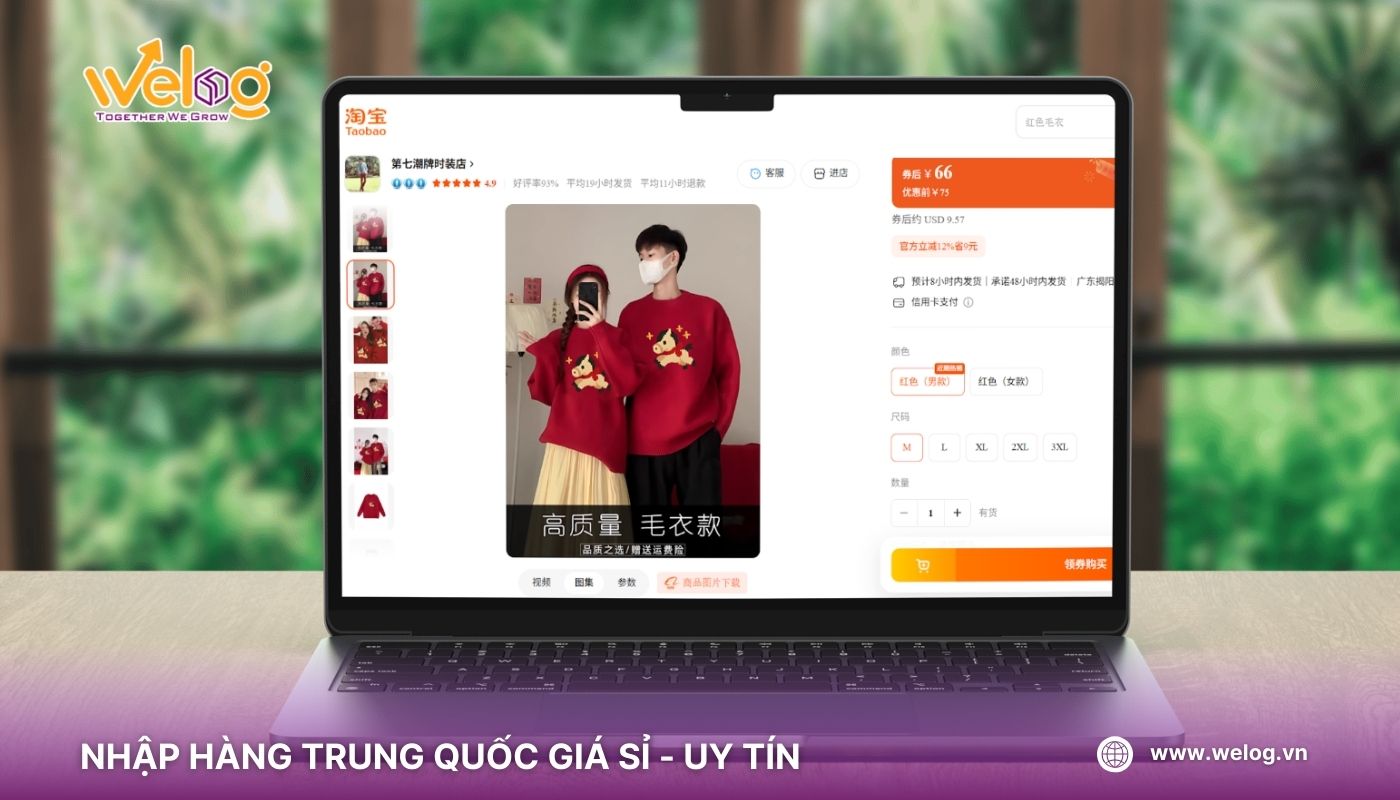 Nhập nguồn hàng đồ đôi Quảng Châu trên sàn TMĐT Trung Quốc