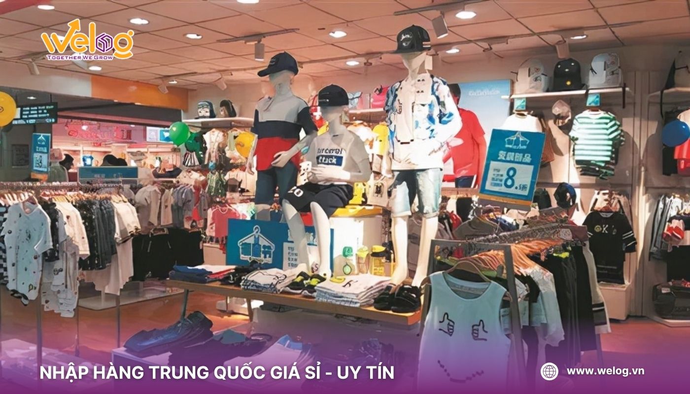 Nhập nguồn hàng sỉ quần áo trẻ em Quảng Châu trực tiếp tại chợ hay xưởng ở Trung Quốc
