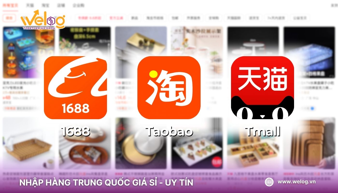 Lấy hàng khay mứt giá sỉ qua các sàn TMĐT Trung Quốc