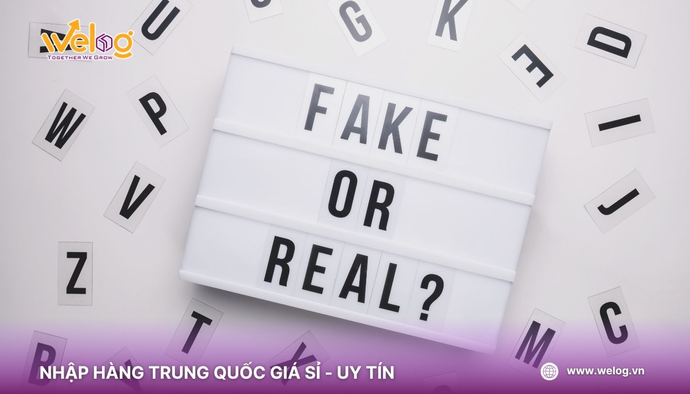 Cách phân biệt hàng real và fake