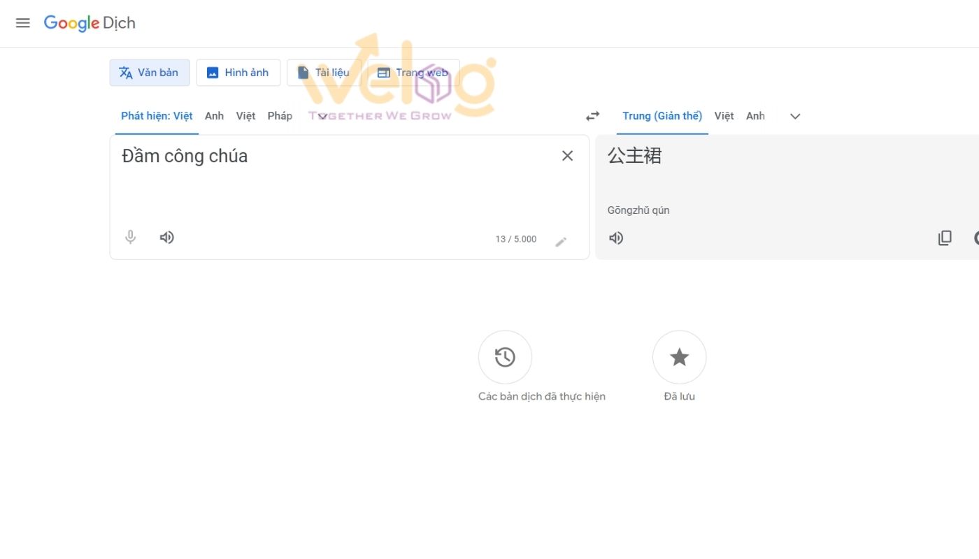 Kinh nghiệm order hàng Trung Quốc: Phiên dịch từ khóa sang tiếng Trung