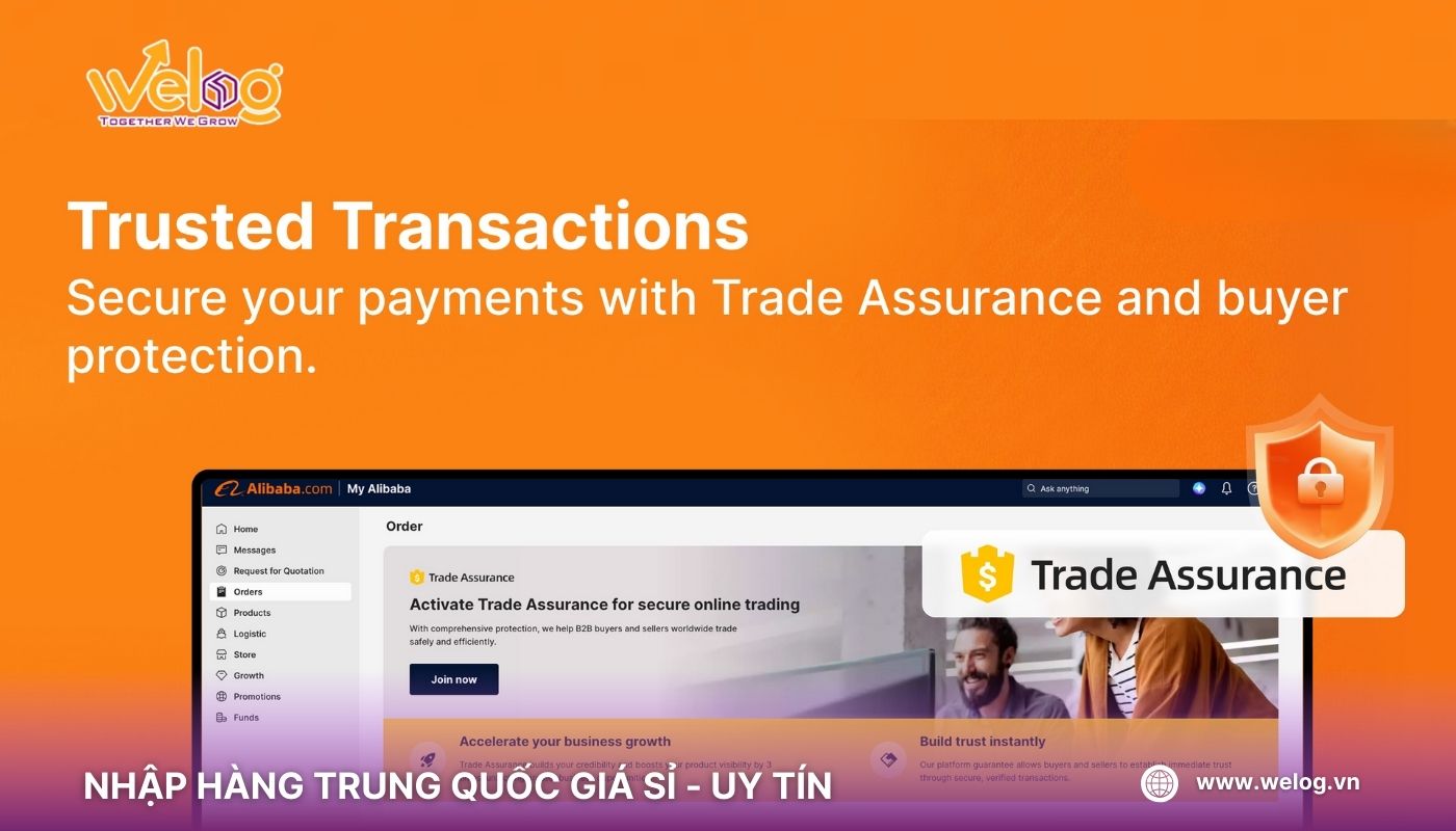 Phương thức thanh toán an toàn khi mua hàng trên Alibaba