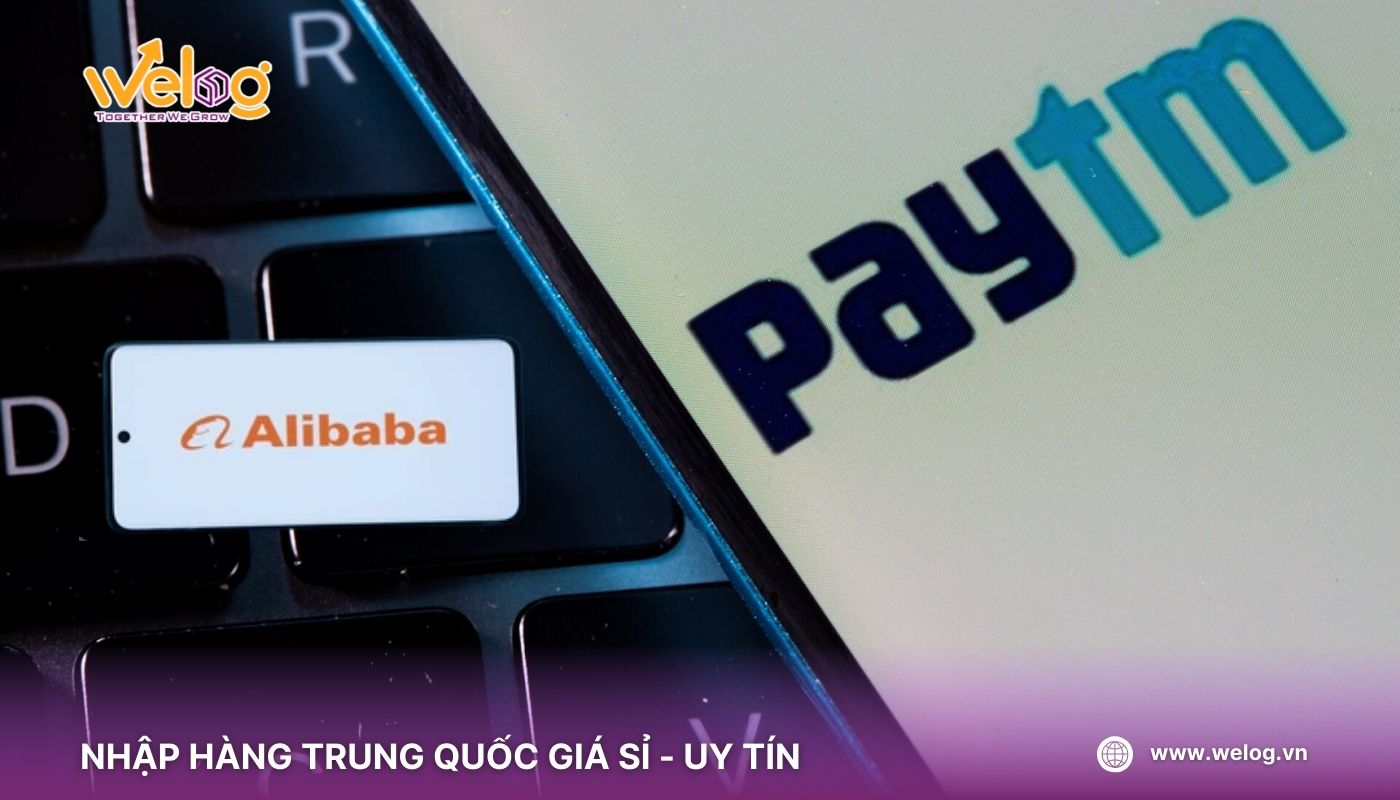 Phương thức thanh toán trên Alibaba qua Paytm