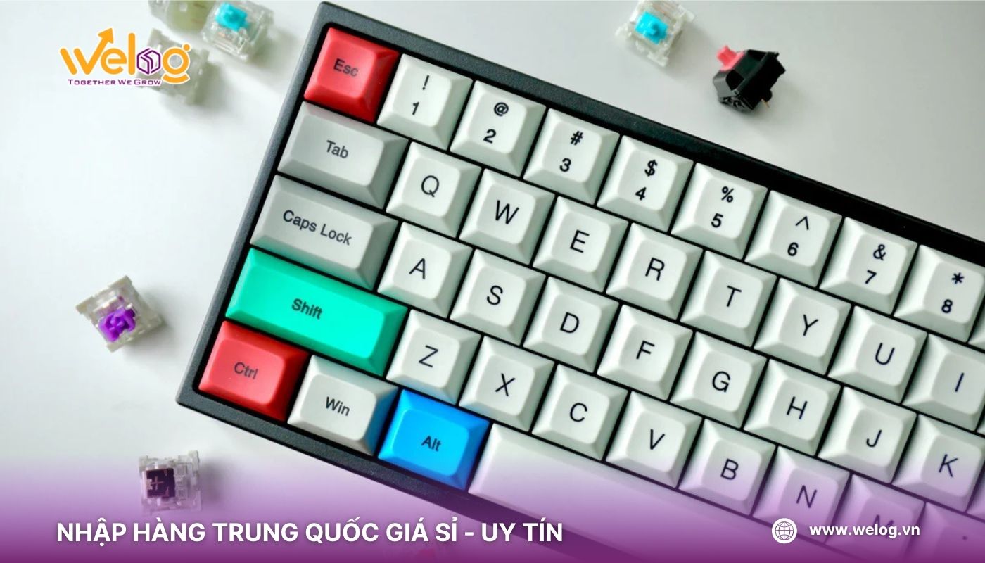 Lưu ý khi nhập khẩu bàn phím từ Trung Quốc.