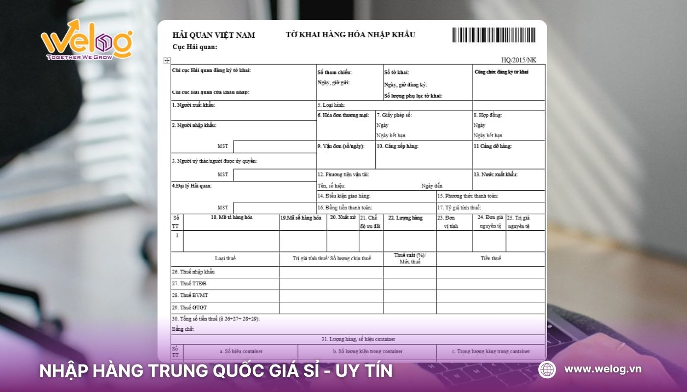 Mở tờ khai hải quan nhập khẩu chà là khô