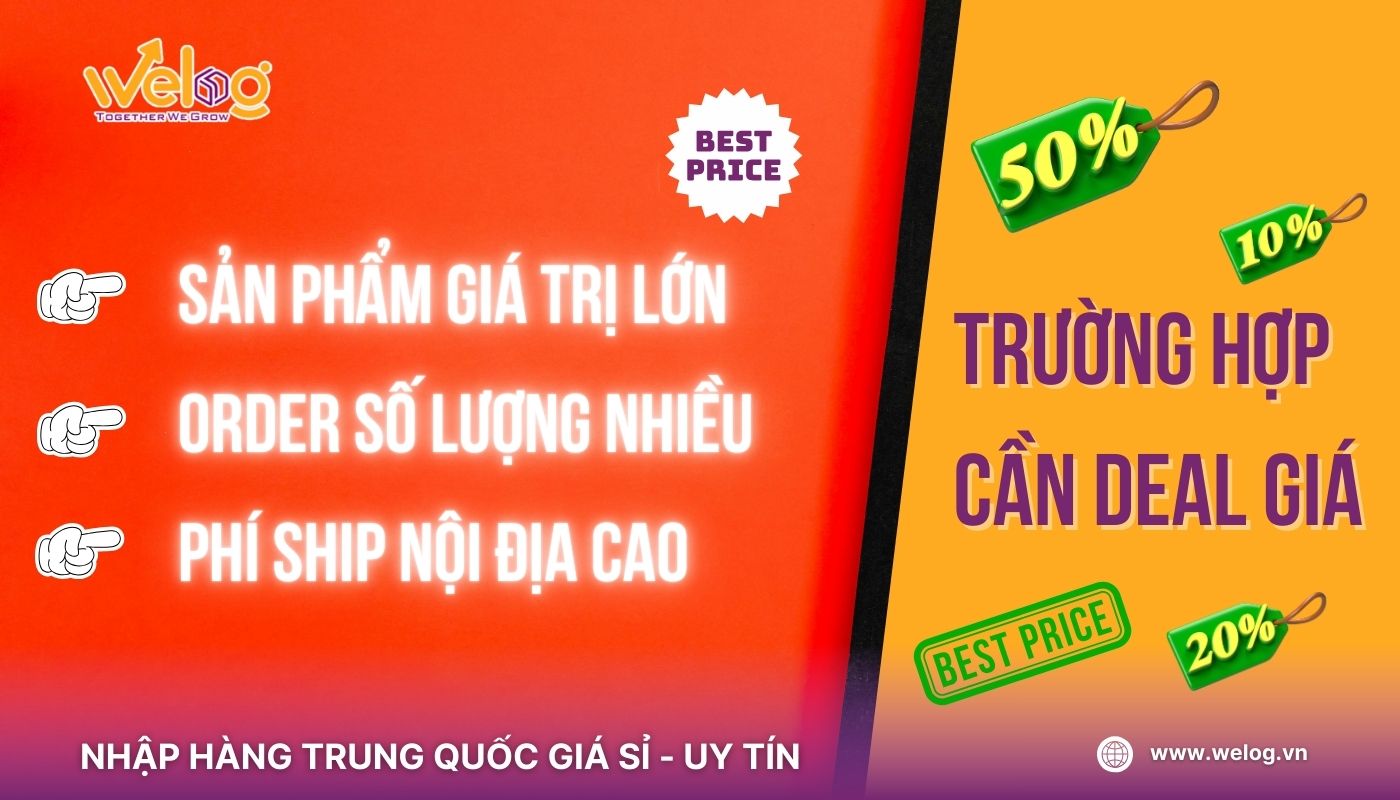 Khi nào cần mặc cả trên Taobao 1688 Tmall