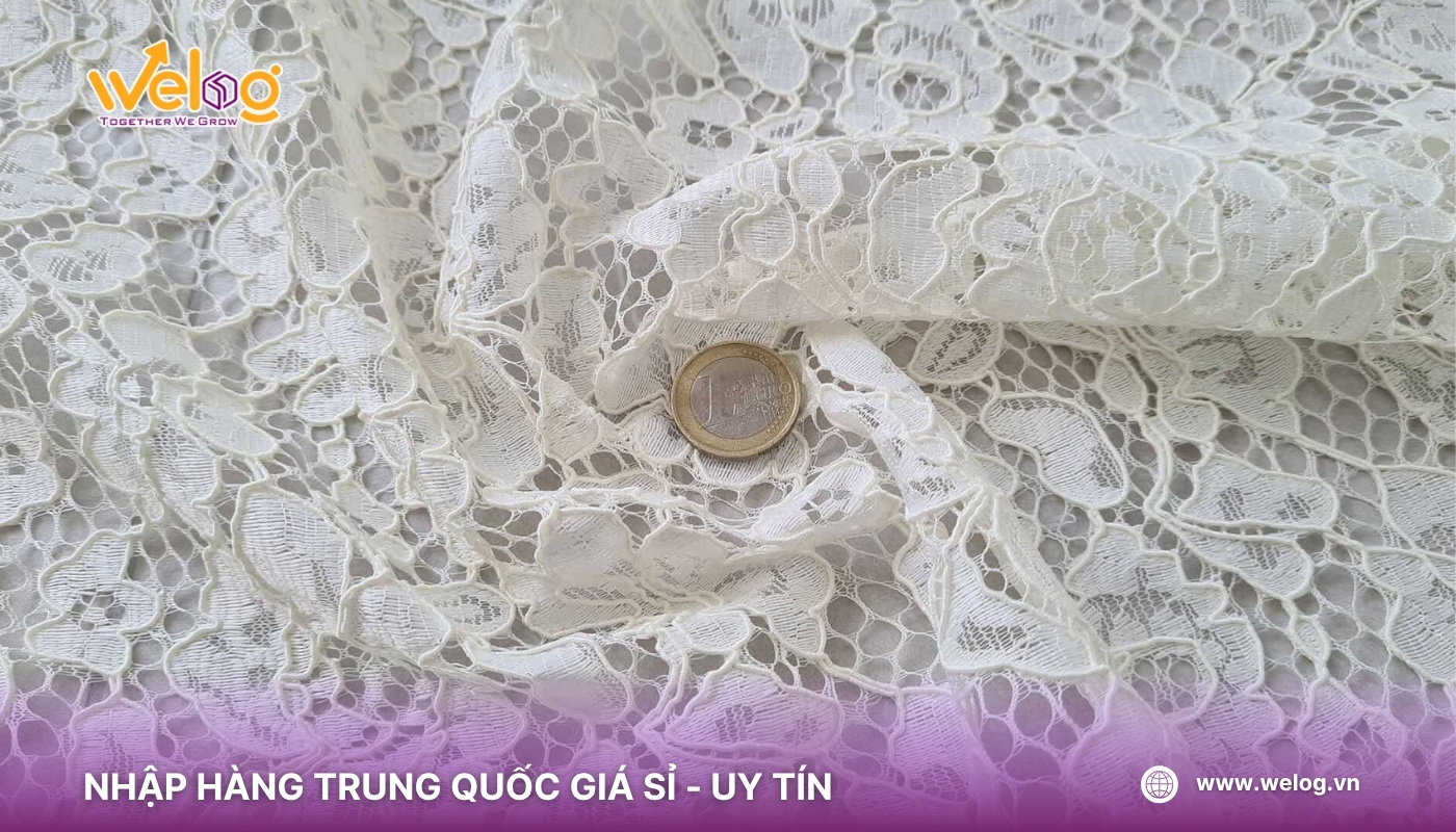 Nguồn hàng vải Trung Quốc giá rẻ loại vải ren