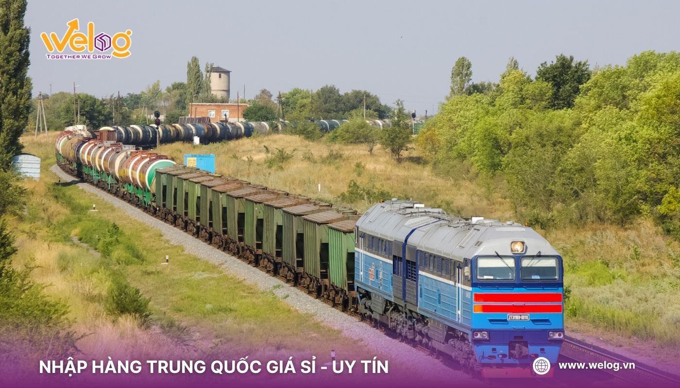 Đường sắt - hình thức vận chuyển thực phẩm nội điạ Trung Quốc phù hợp với đơn hàng lớn