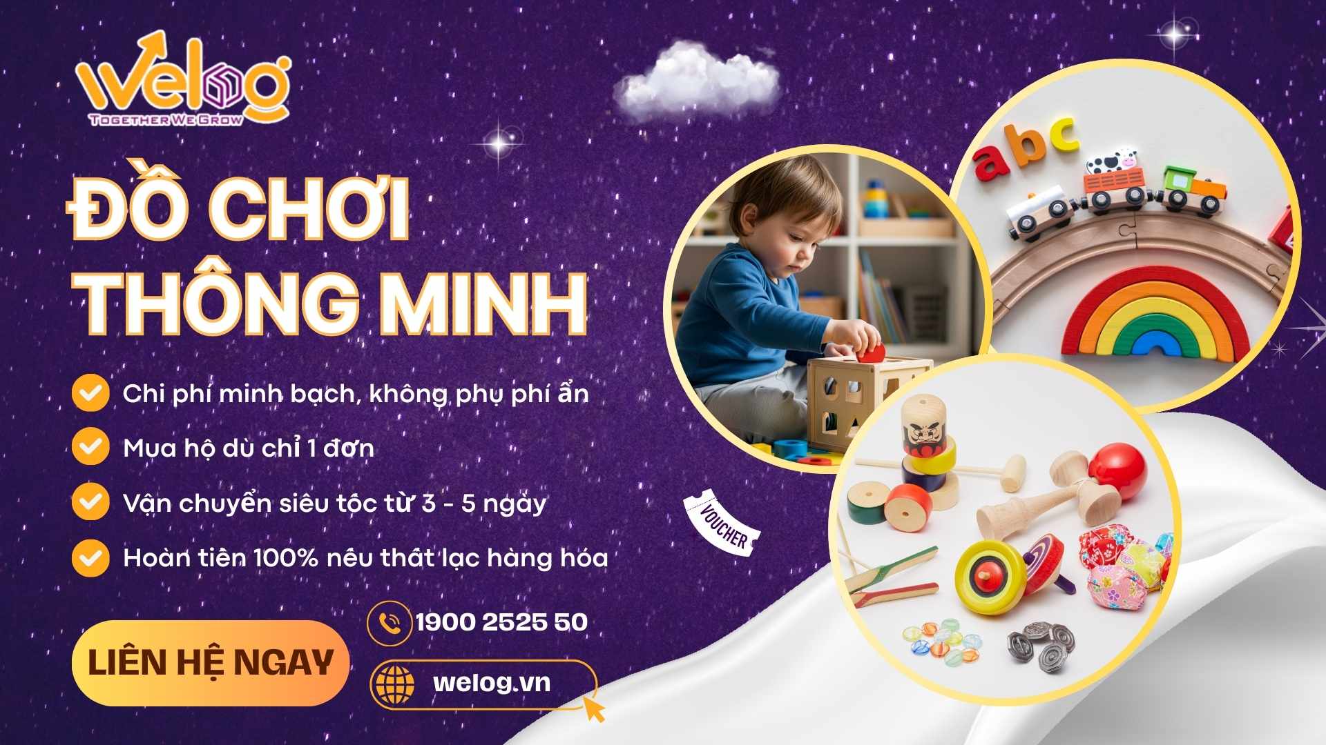 Welog nhận nhập sỉ các loại đồ chơi thông minh