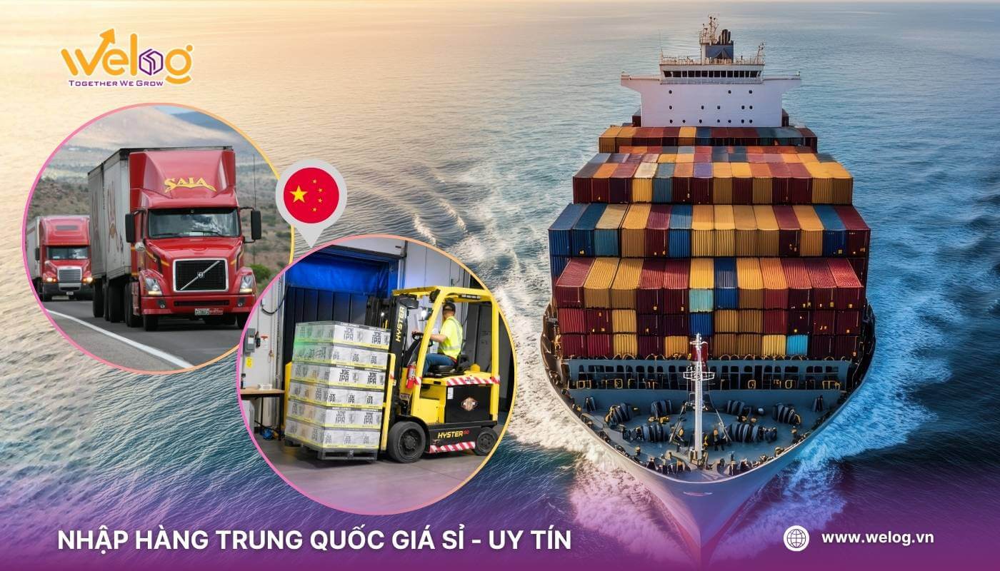 WeLog triển khai dịch vụ nhập hàng từ Trung Quốc chuyên nghiệp với chi phí tiết kiệm