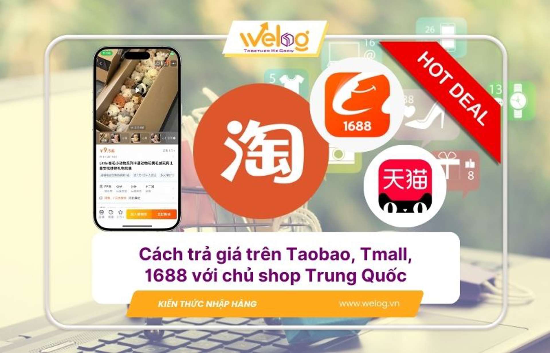 Hướng dẫn cách mặc cả, trả giá trên Taobao Tmall 1688 hiệu quả