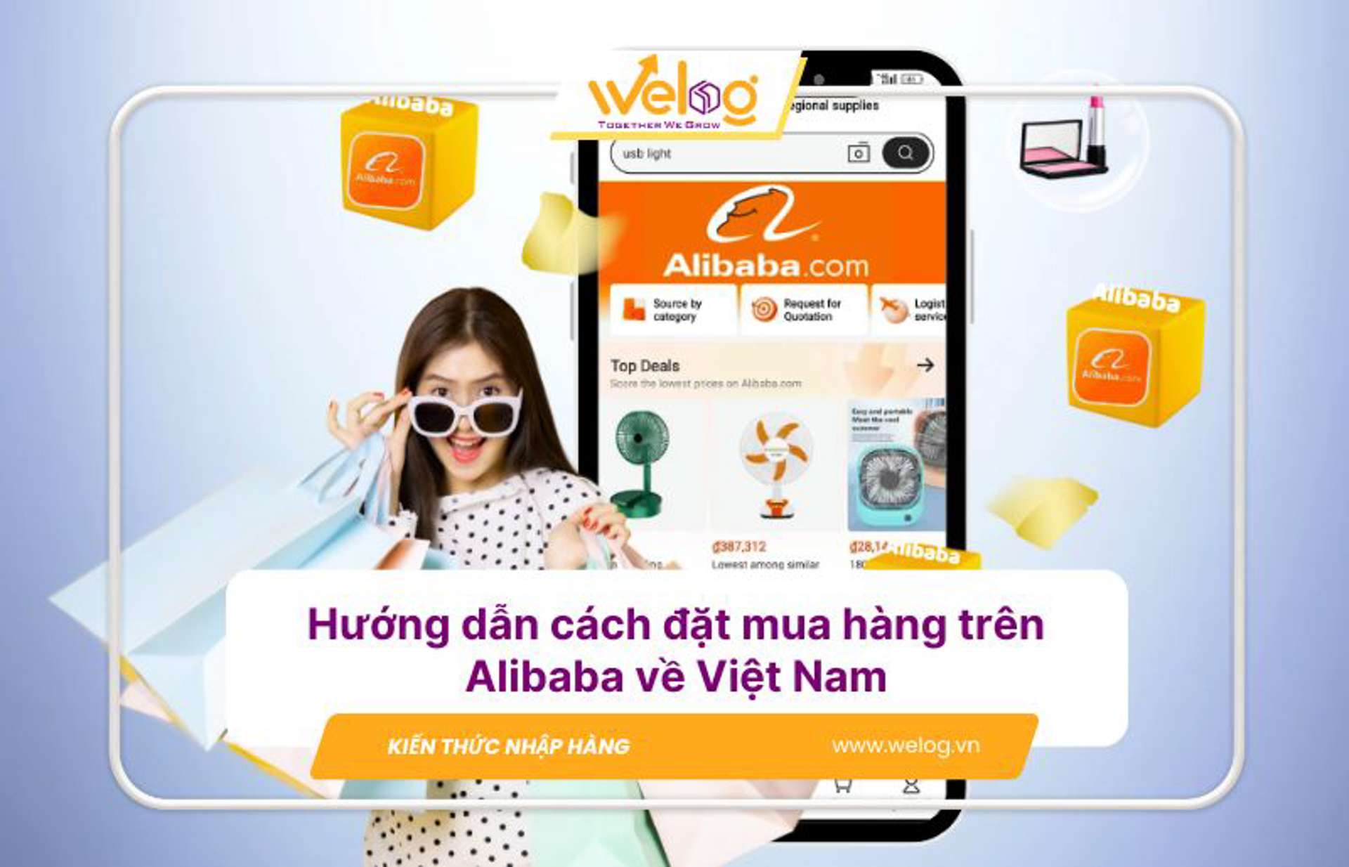 Hướng dẫn cách đặt mua hàng trên Alibaba về Việt Nam