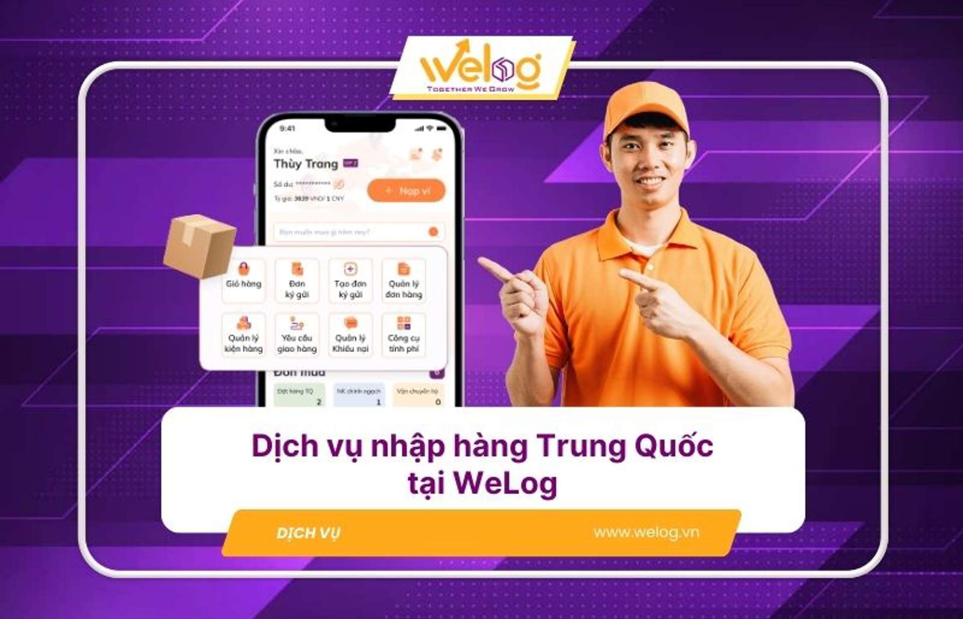 Dịch vụ nhập hàng Trung Quốc tận gốc, tiết kiệm chi phí vận chuyển