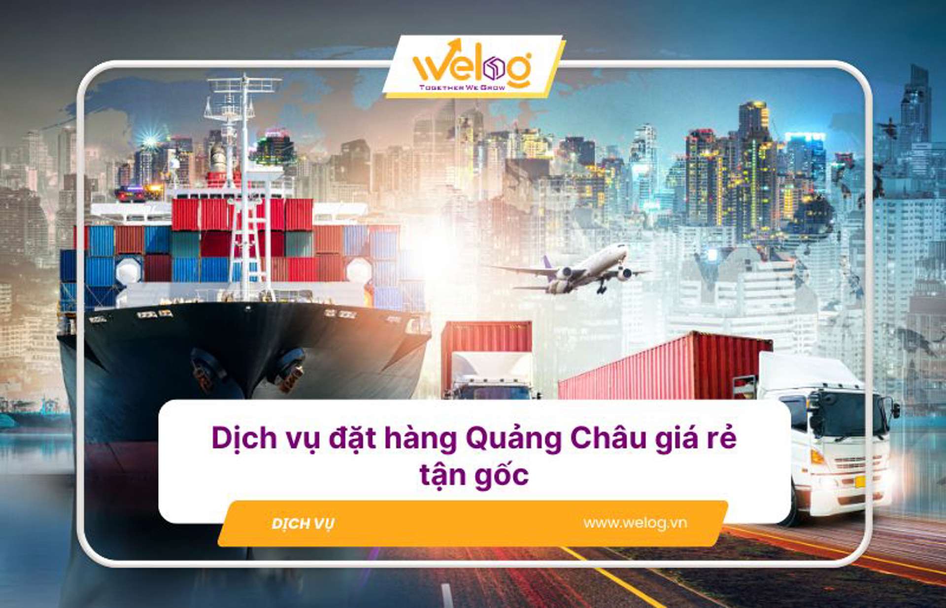 Dịch vụ đặt mua hàng Quảng Châu giá rẻ, nhanh chóng