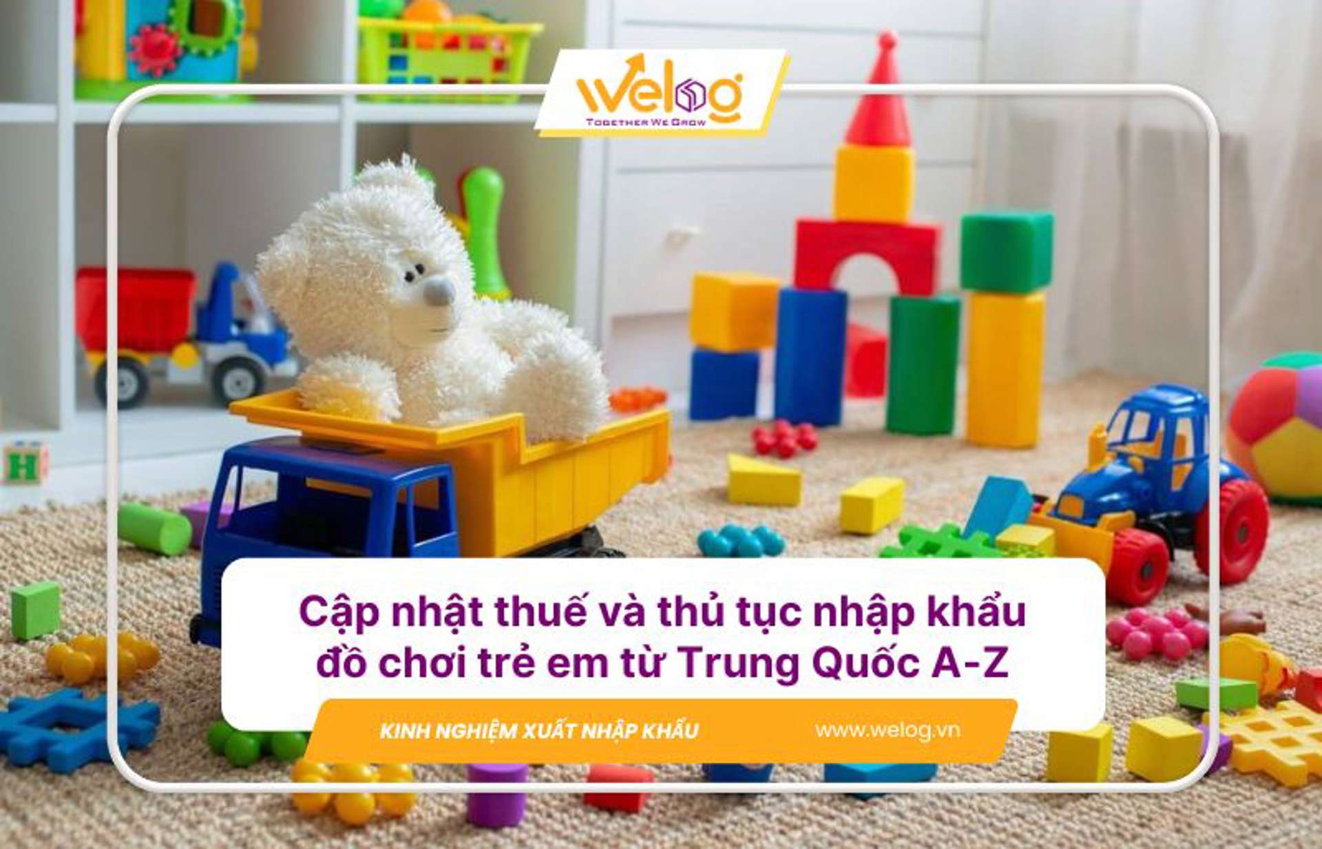 Thủ tục nhập khẩu đồ chơi từ Trung Quốc chính xác nhất 2025