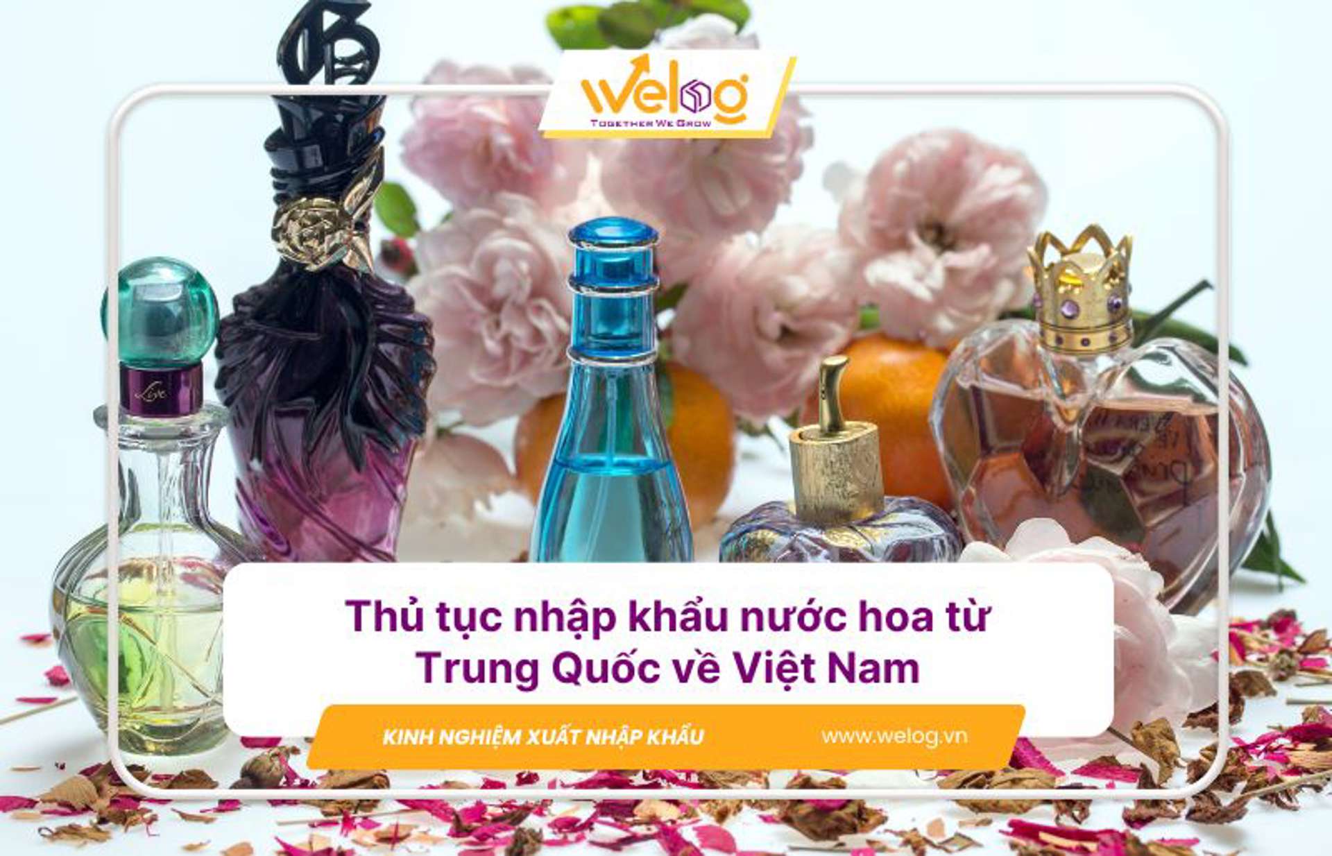 Thủ tục nhập khẩu nước hoa từ Trung Quốc về Việt Nam