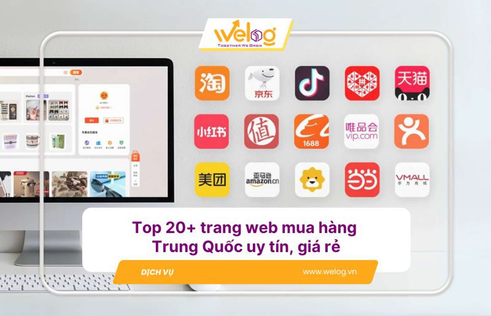 Top 20 web order hàng Trung Quốc giá rẻ, uy tín, chất lượng