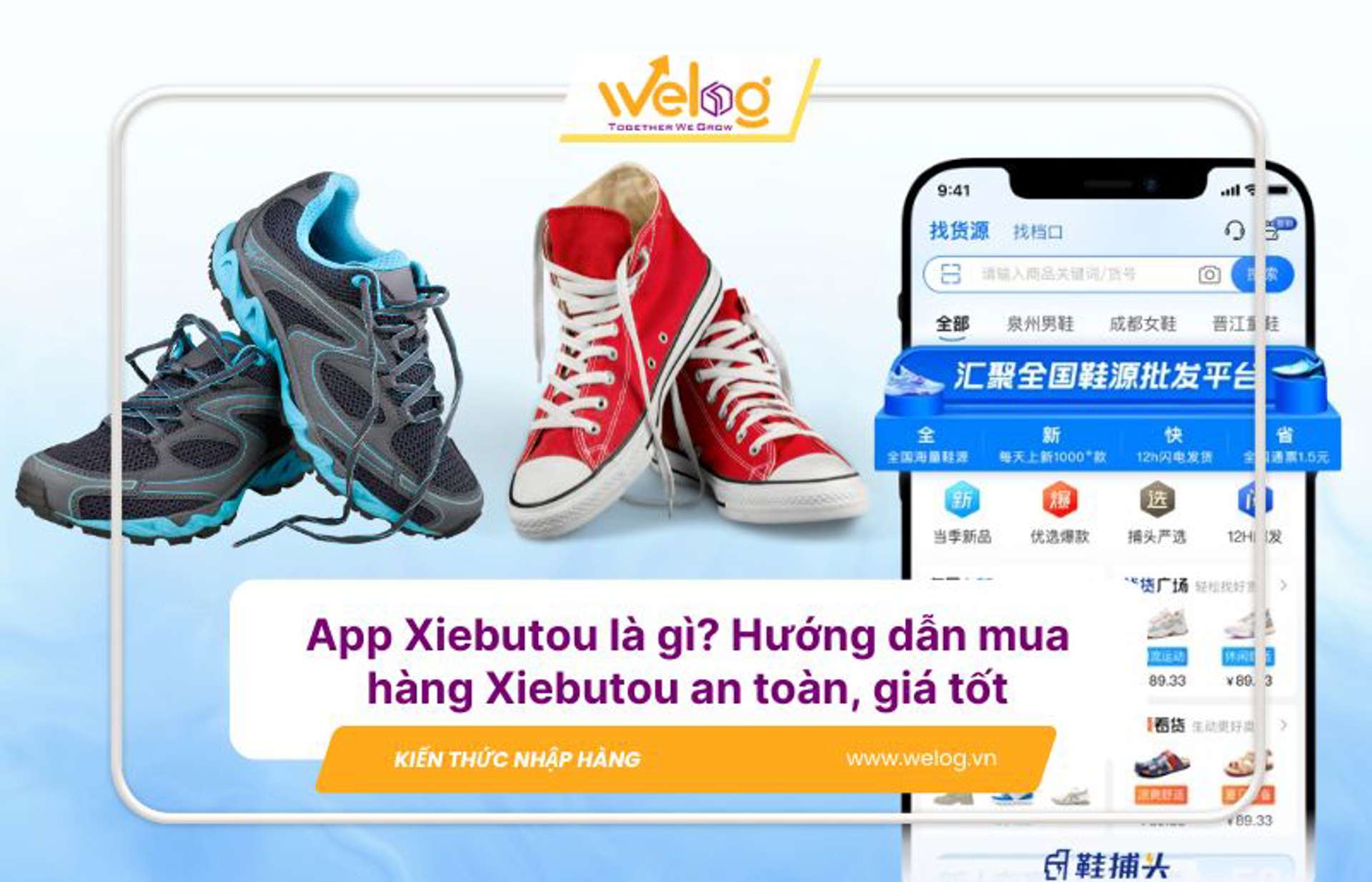 App Xiebutou là gì? Hướng dẫn mua hàng Xiebutou an toàn, giá tốt