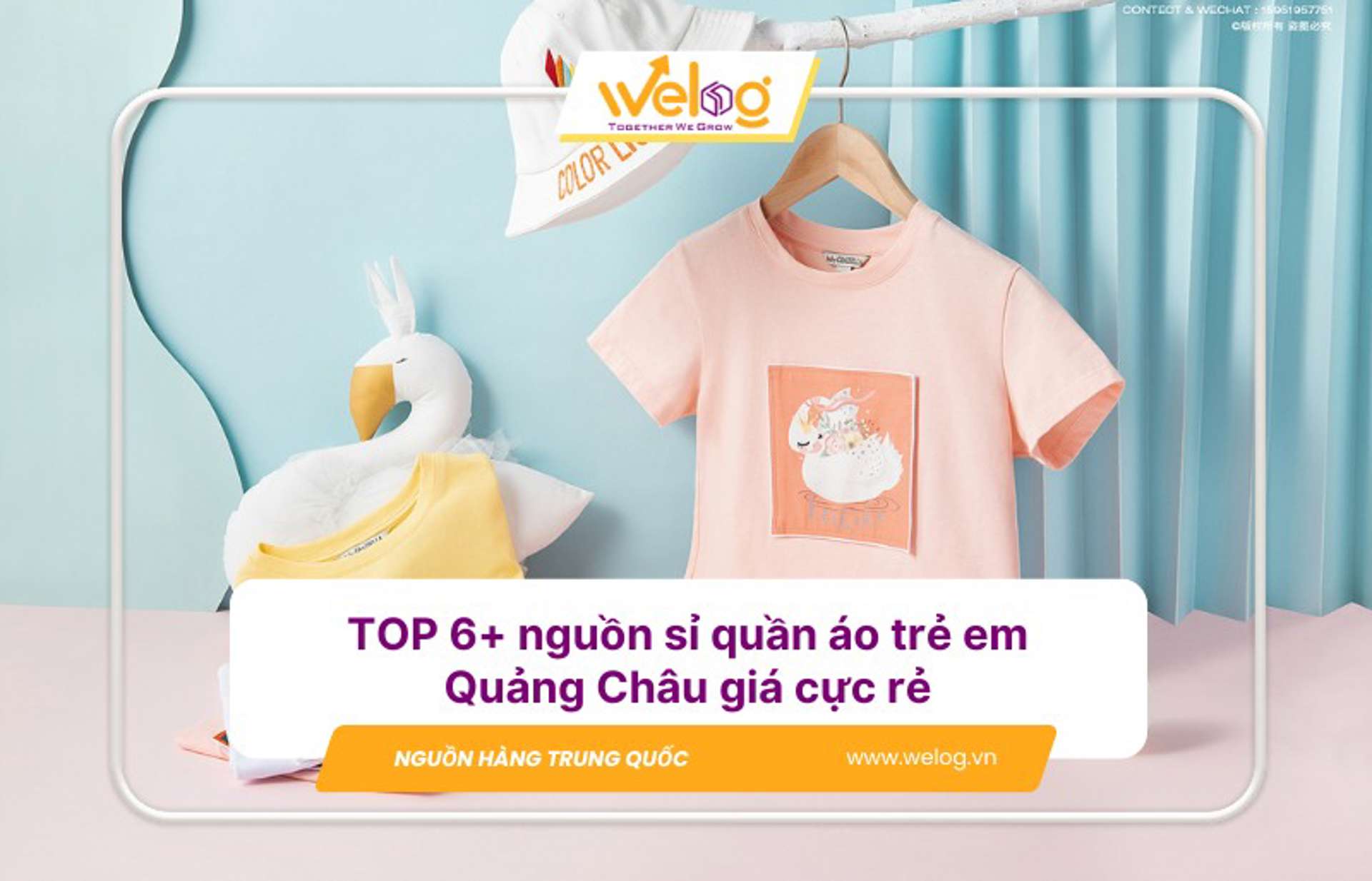 30+ Link shop nhập nguồn hàng quần áo trẻ em Quảng Châu