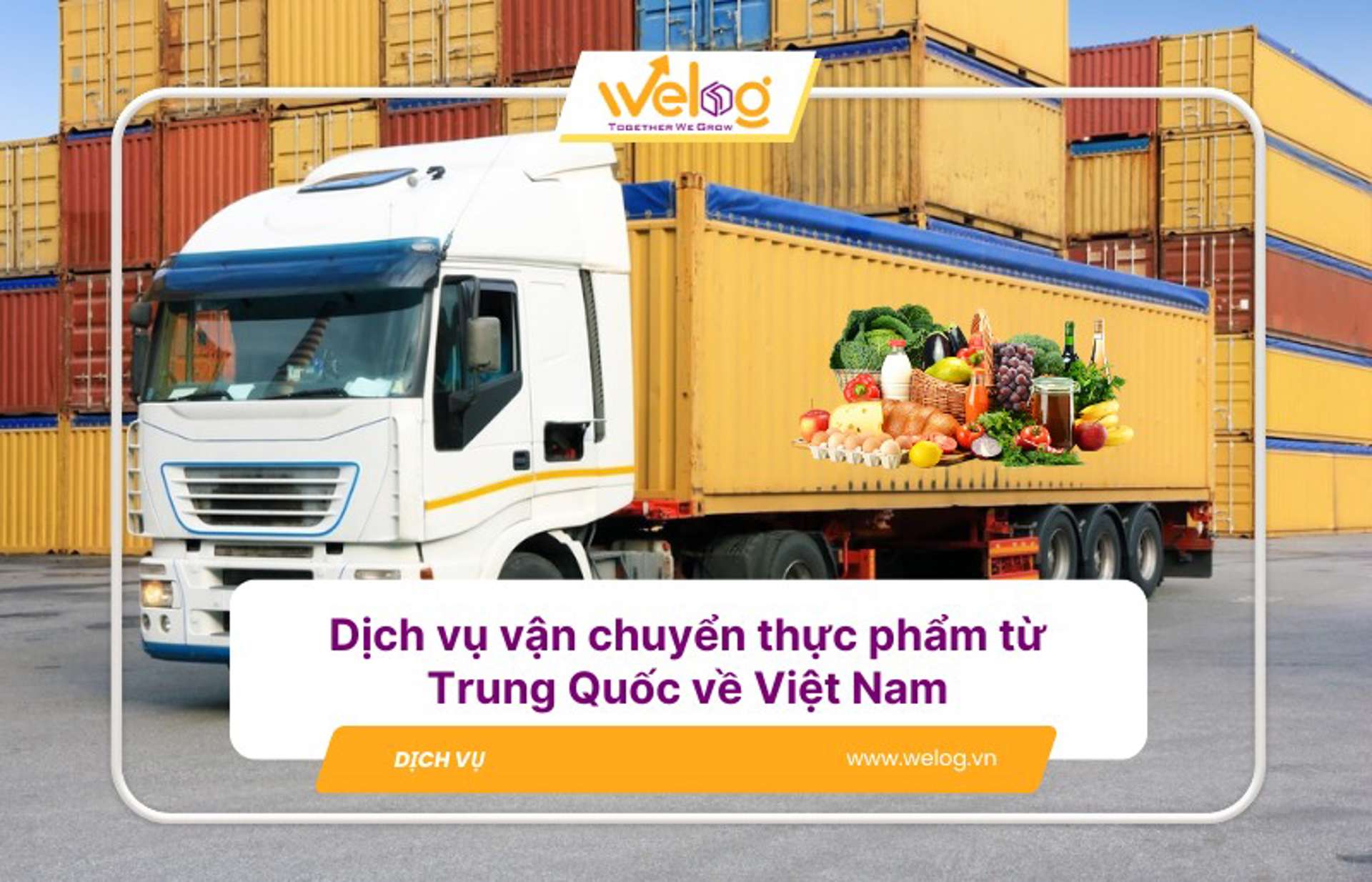Dịch vụ vận chuyển thực phẩm từ Trung Quốc an toàn, giá tốt
