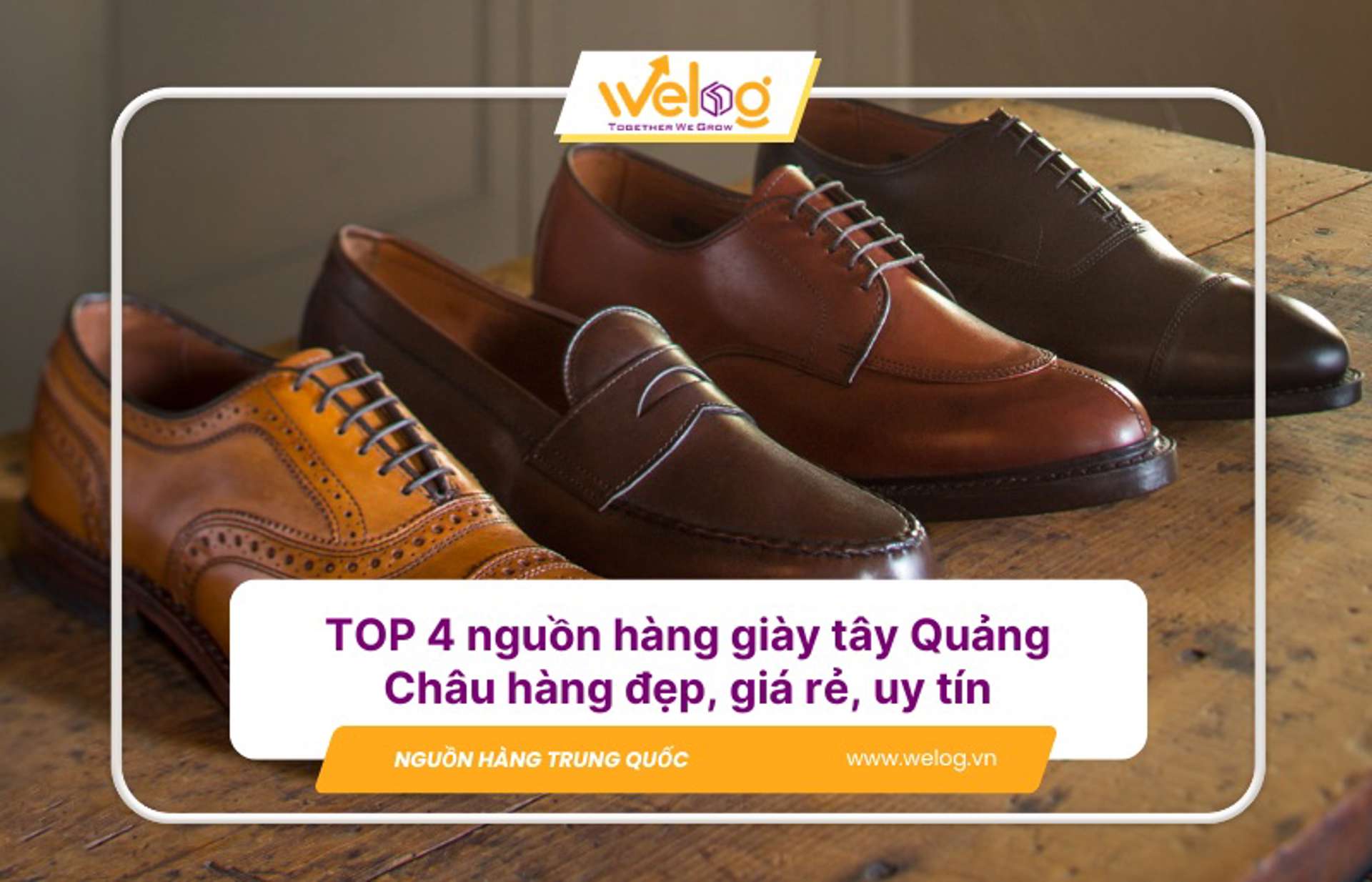 Bật mí 4 cách order giày tây nguồn hàng Quảng Châu Trung Quốc