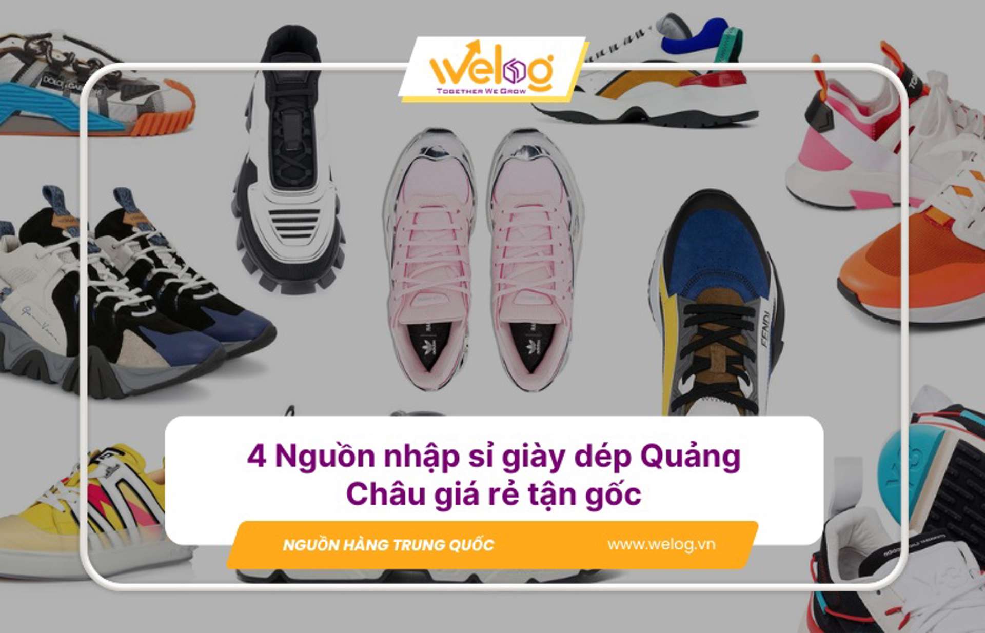 4 Cách nhập sỉ nguồn hàng giày dép Quảng Châu giá rẻ tận gốc