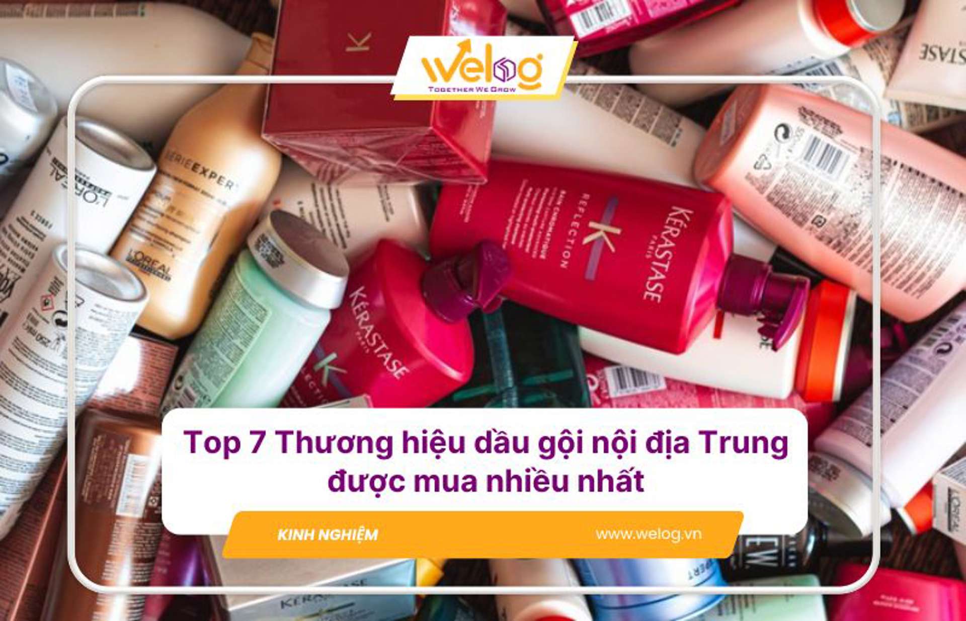 Top 7 thương hiệu dầu gội nội địa Trung được mua nhiều nhất
