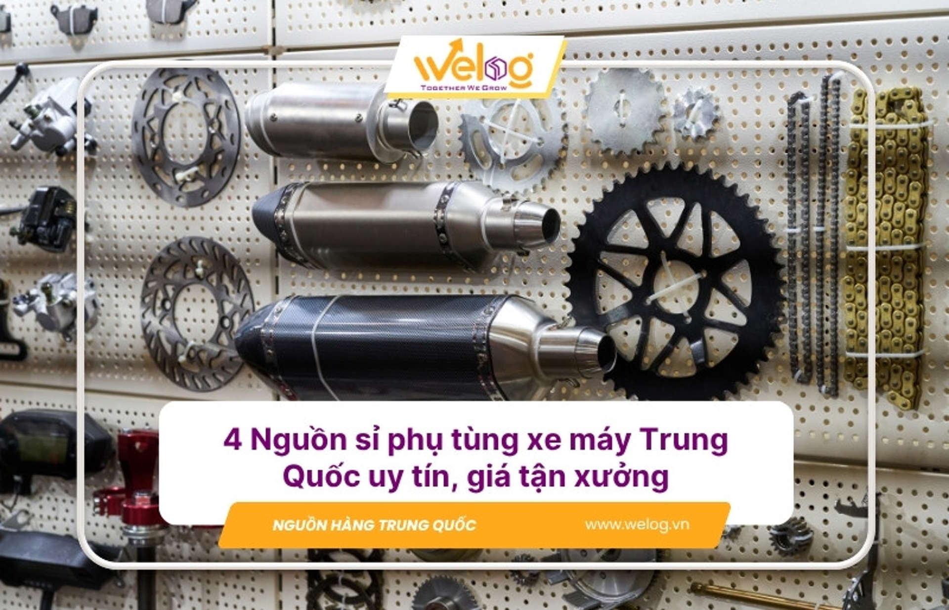 4+ Nguồn phụ tùng xe máy xăng và xe điện Trung Quốc giá rẻ