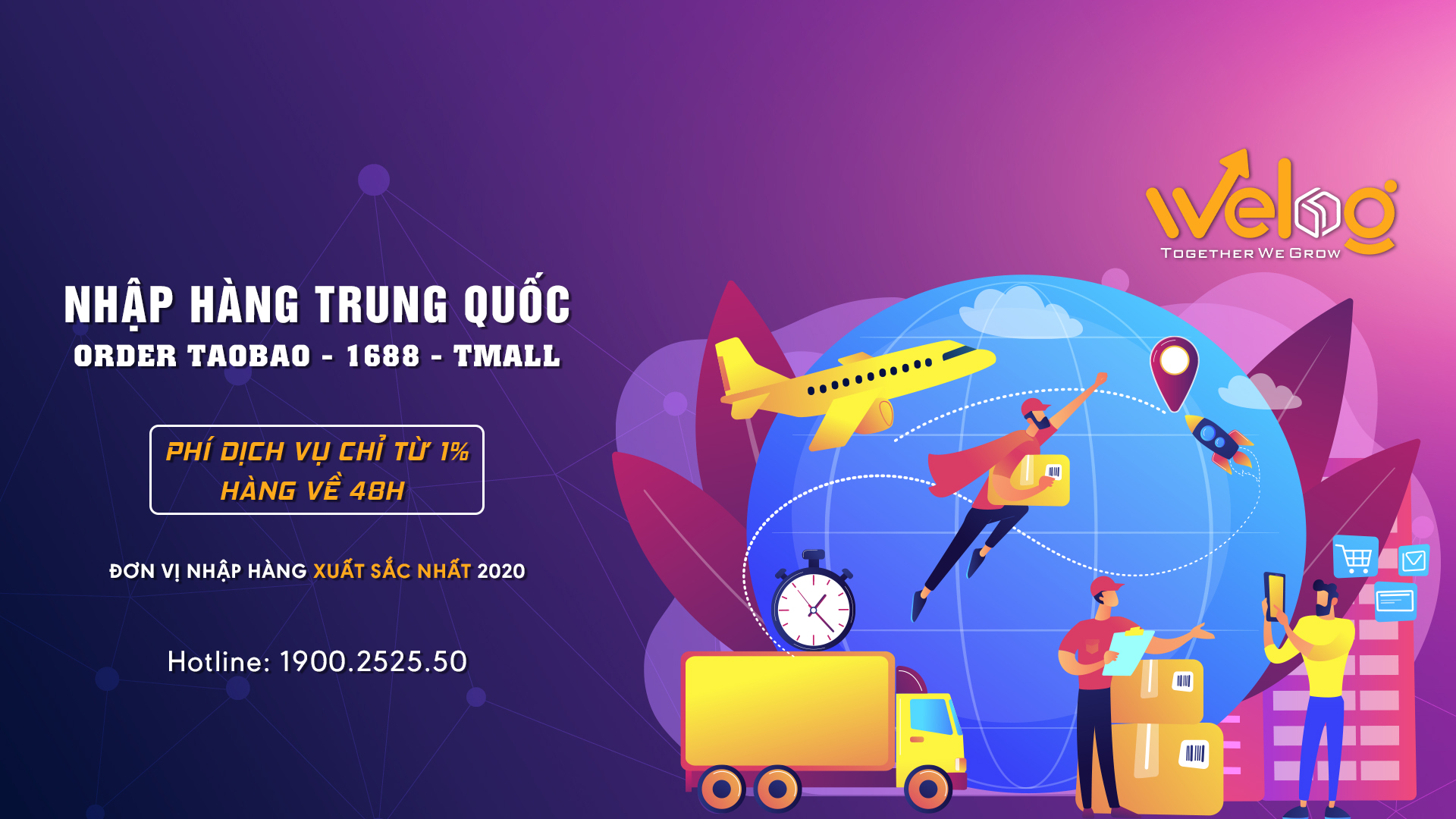 THÔNG BÁO CHUYỂN ĐỔI HỆ THỐNG HVT LOGISTICS THÀNH WELOG