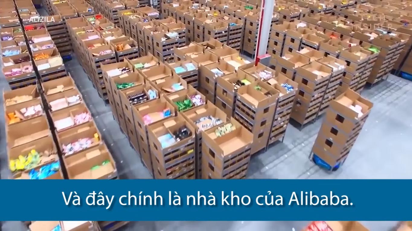 Thông tin chi tiết về kho hàng Alibaba tại Trung Quốc