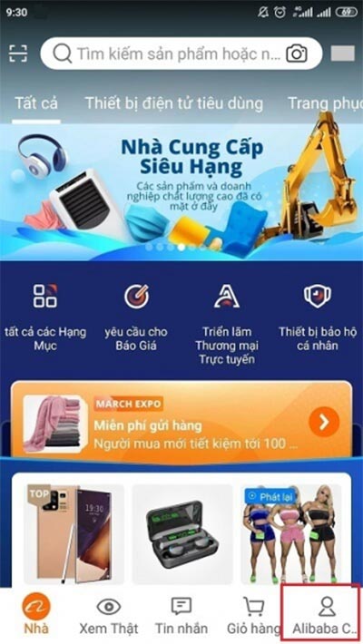 Cách mua hàng trên app Alibaba ĐƠN GIẢN bằng thiết bị di động